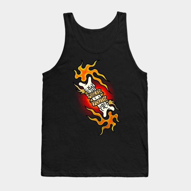 Burning Out Tank Top by PabloDiablo13